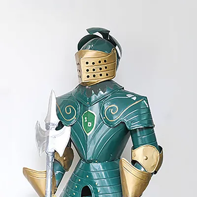 St. Dunstan Knight mascot